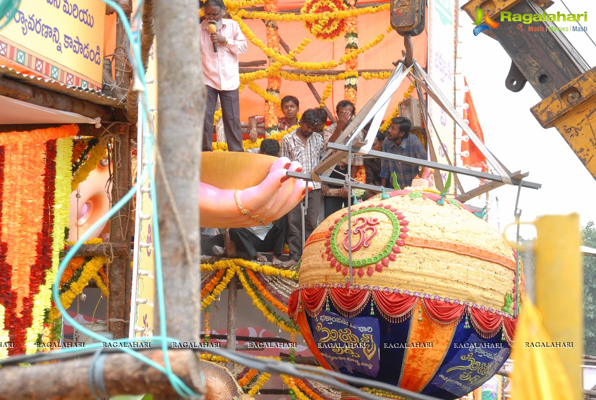 Khairatabad Ganesha Laddu 2012