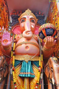 Khairatabad Clay Ganesha Idol