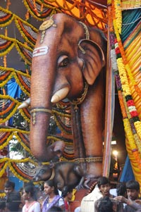 Khairatabad Clay Ganesha Idol