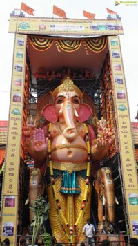 Khairatabad Clay Ganesha Idol