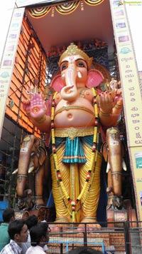 Khairatabad Clay Ganesha Idol