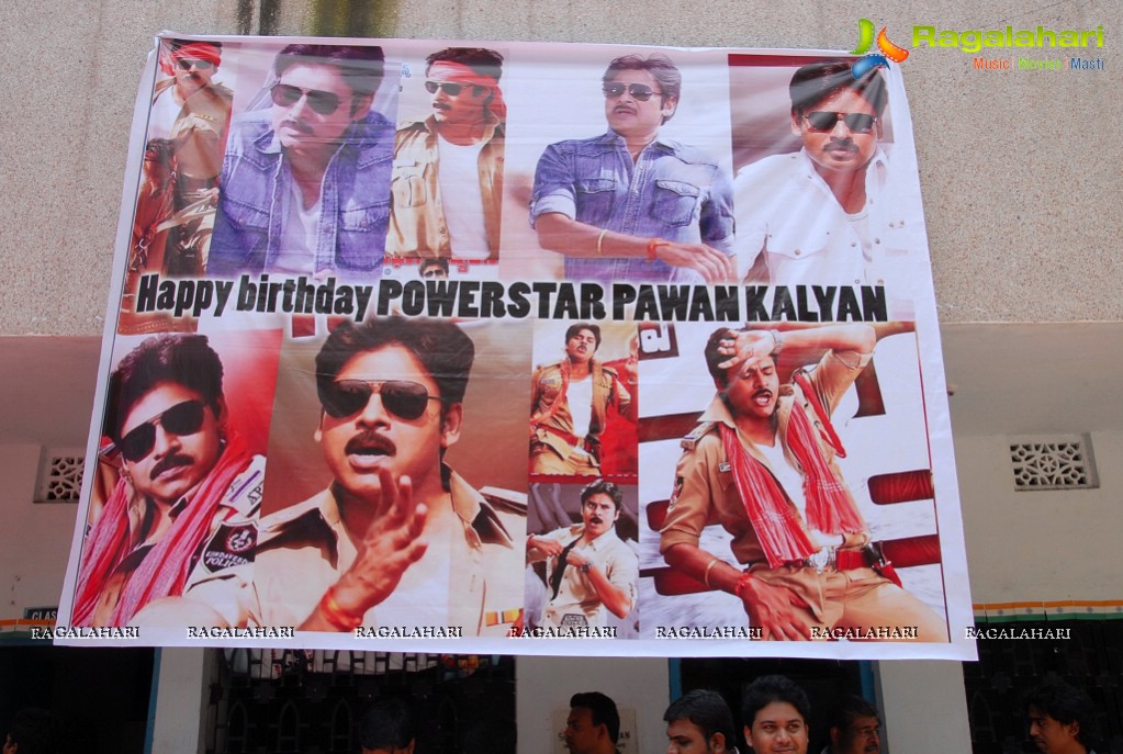 Pawan Kalyan Birthday Celebrations by Fans