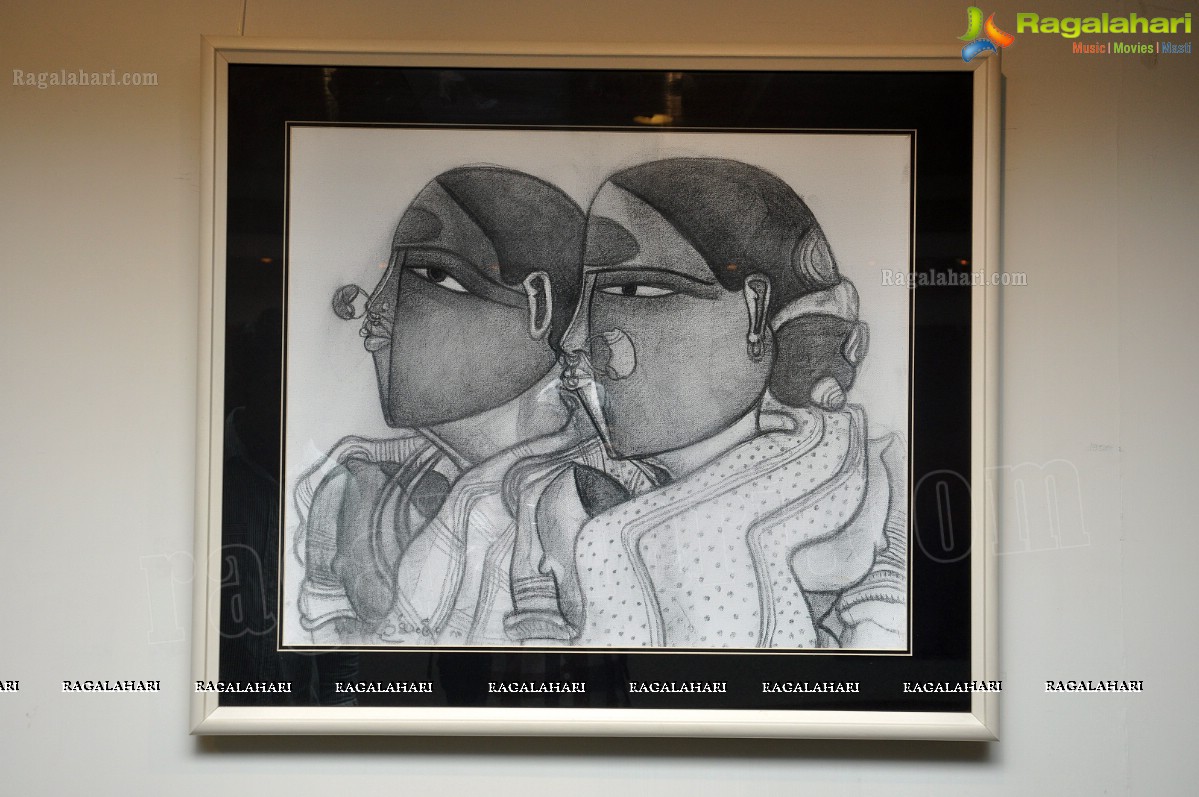 Dr.Praveen Jagarlamudi's Art Exhibition at Muse Art Gallery