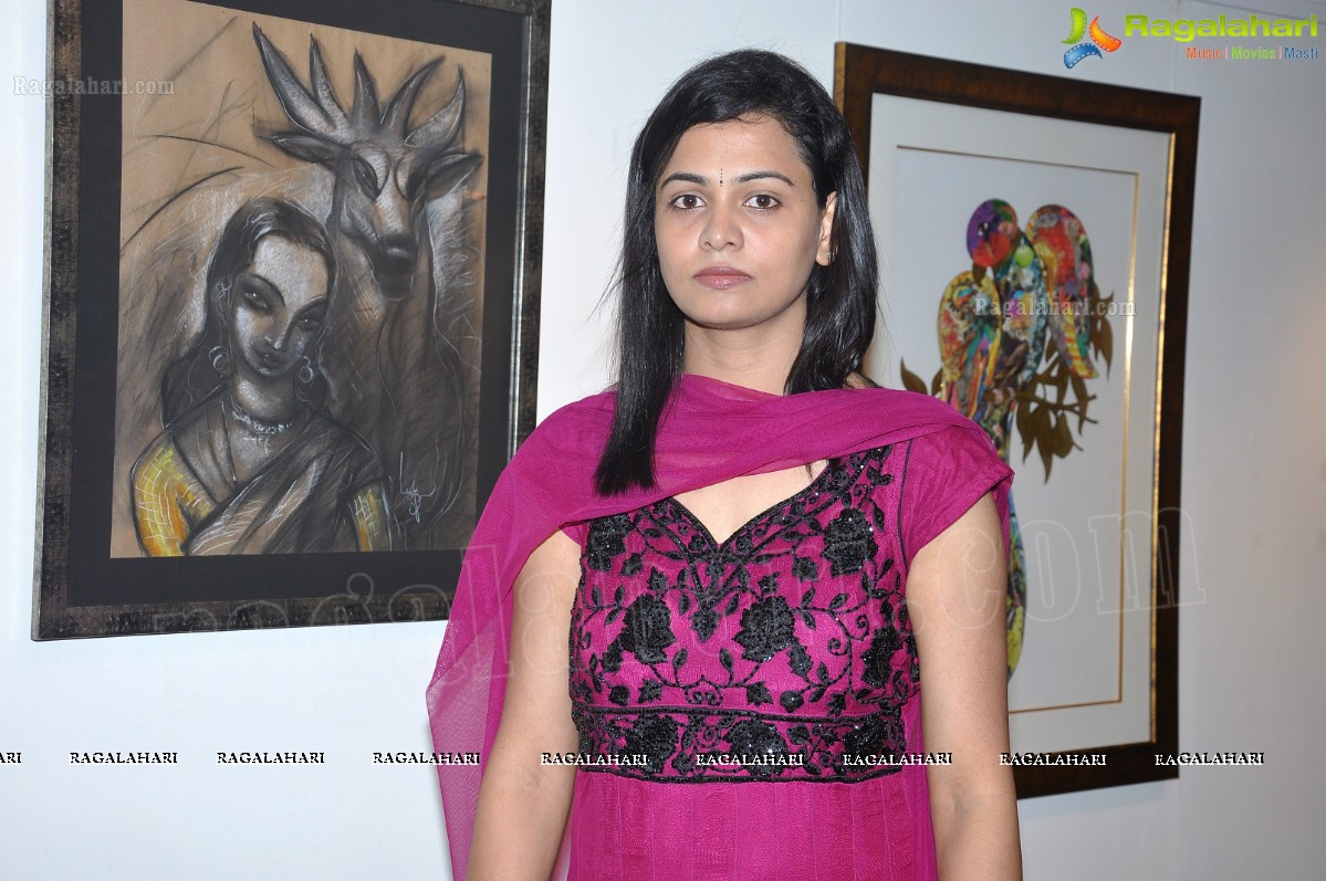 Dr.Praveen Jagarlamudi's Art Exhibition at Muse Art Gallery