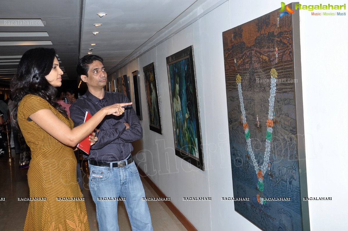 Dr.Praveen Jagarlamudi's Art Exhibition at Muse Art Gallery