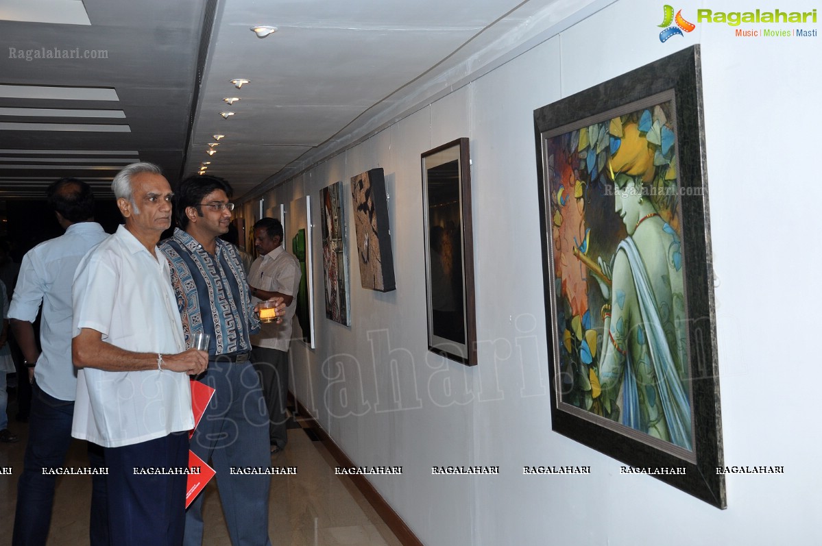 Dr.Praveen Jagarlamudi's Art Exhibition at Muse Art Gallery