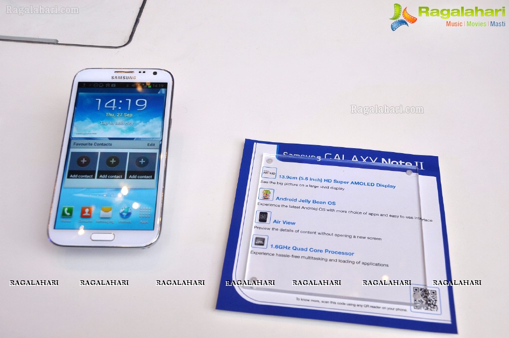 Samsung Galaxy Note II Launch, Hyderabad