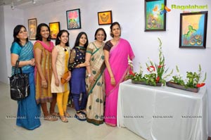 Ikebana Exhibition Sharmila Agarwal Rainbow Art Gallery