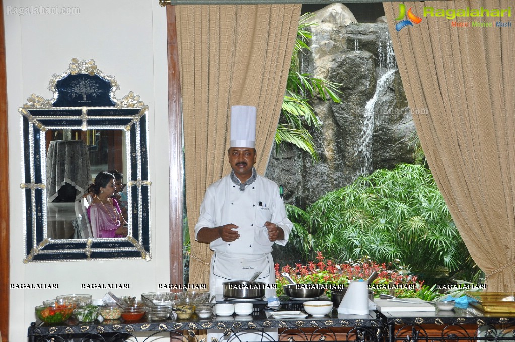 Noodle making at Taj Krishna Ladies Club