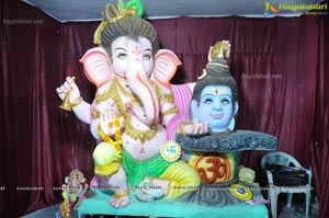 Hyderabad Krishna Nagar Ganesha Idols