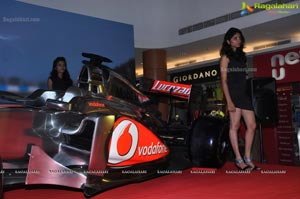 Vodafone McLaren Mercedes Racing Car Hyderabad