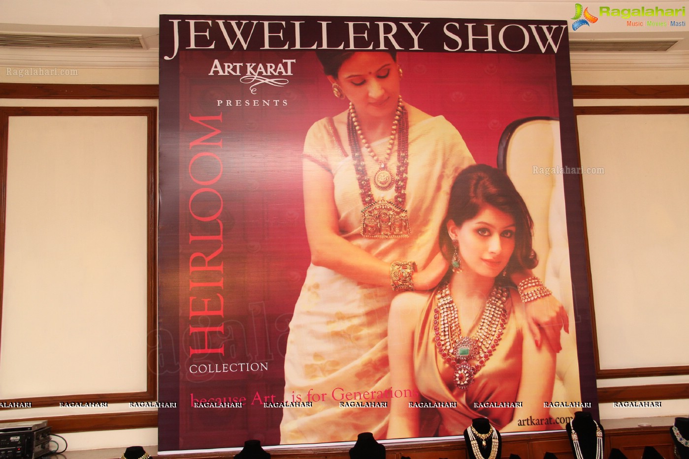 Art Karat's Heirloom Collection Display at Taj Deccan, Hyderabad