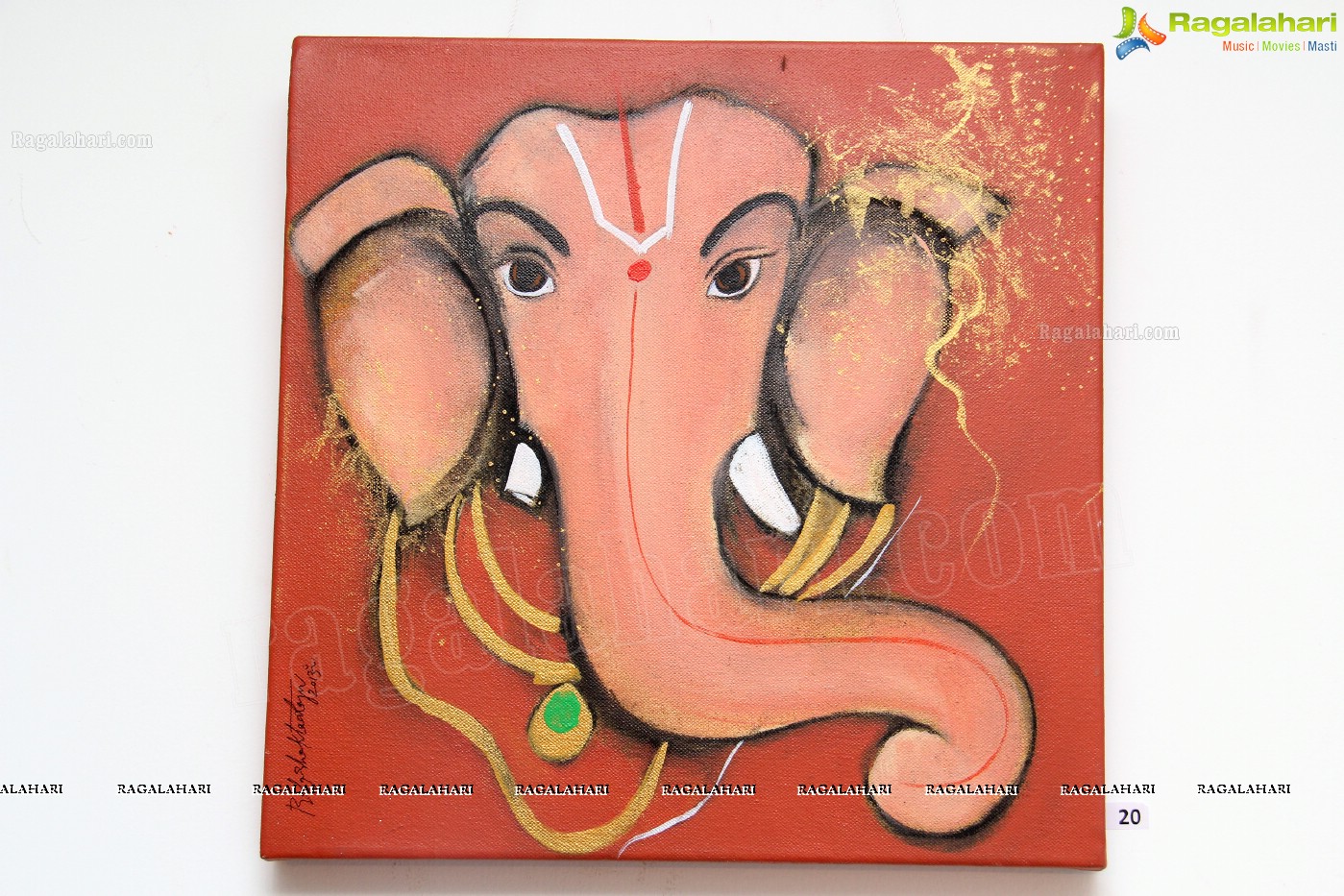 Avighna - Solo Show of Ganesha Paintings by Bala Bhakta Raju