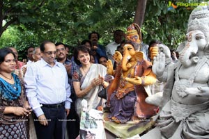 HMDA Clay Ganesha Campaign