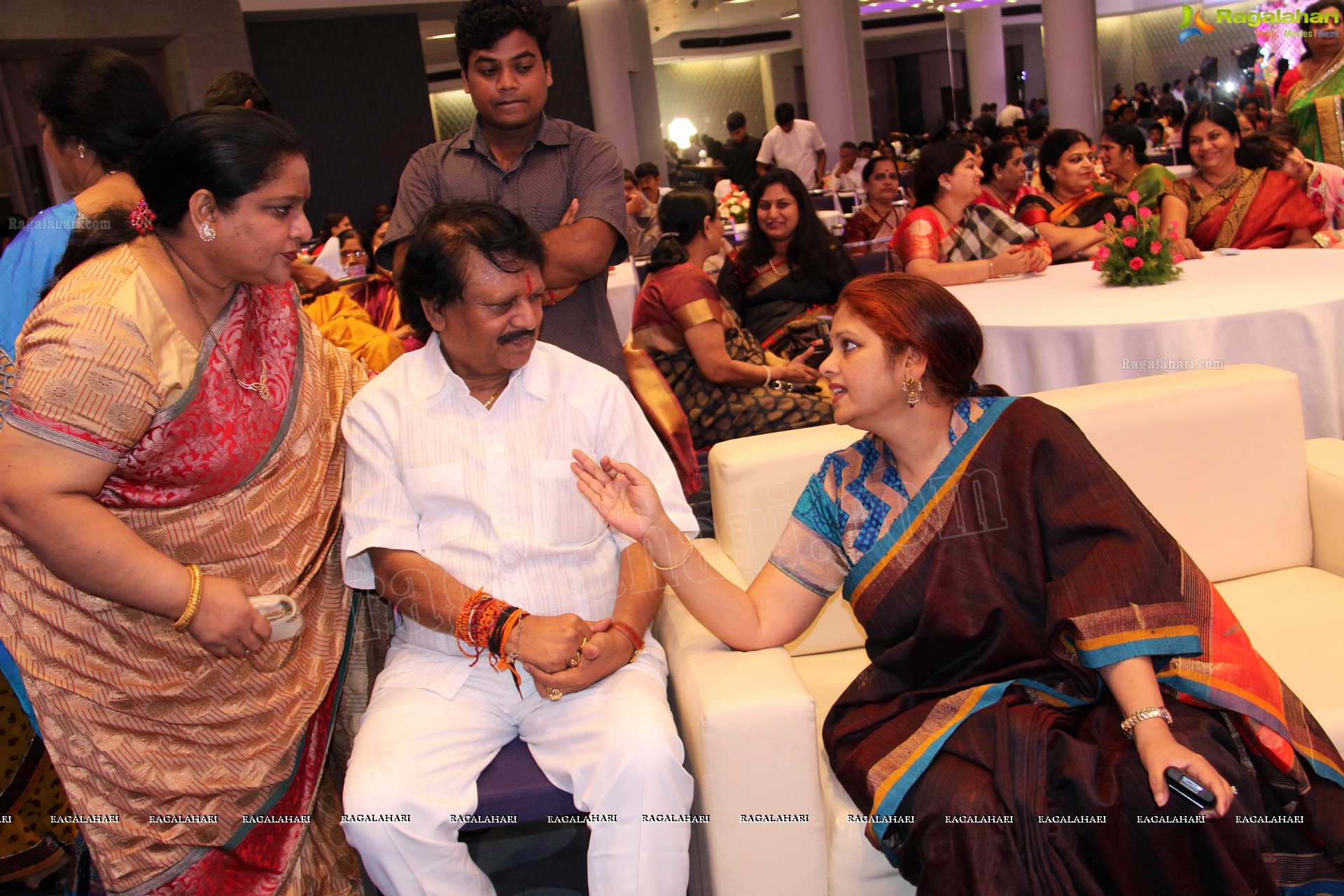 Dasari Narayana Rao's Granddaughter Anjali Half Saree Function at Avasa Hotel, Hyderabad