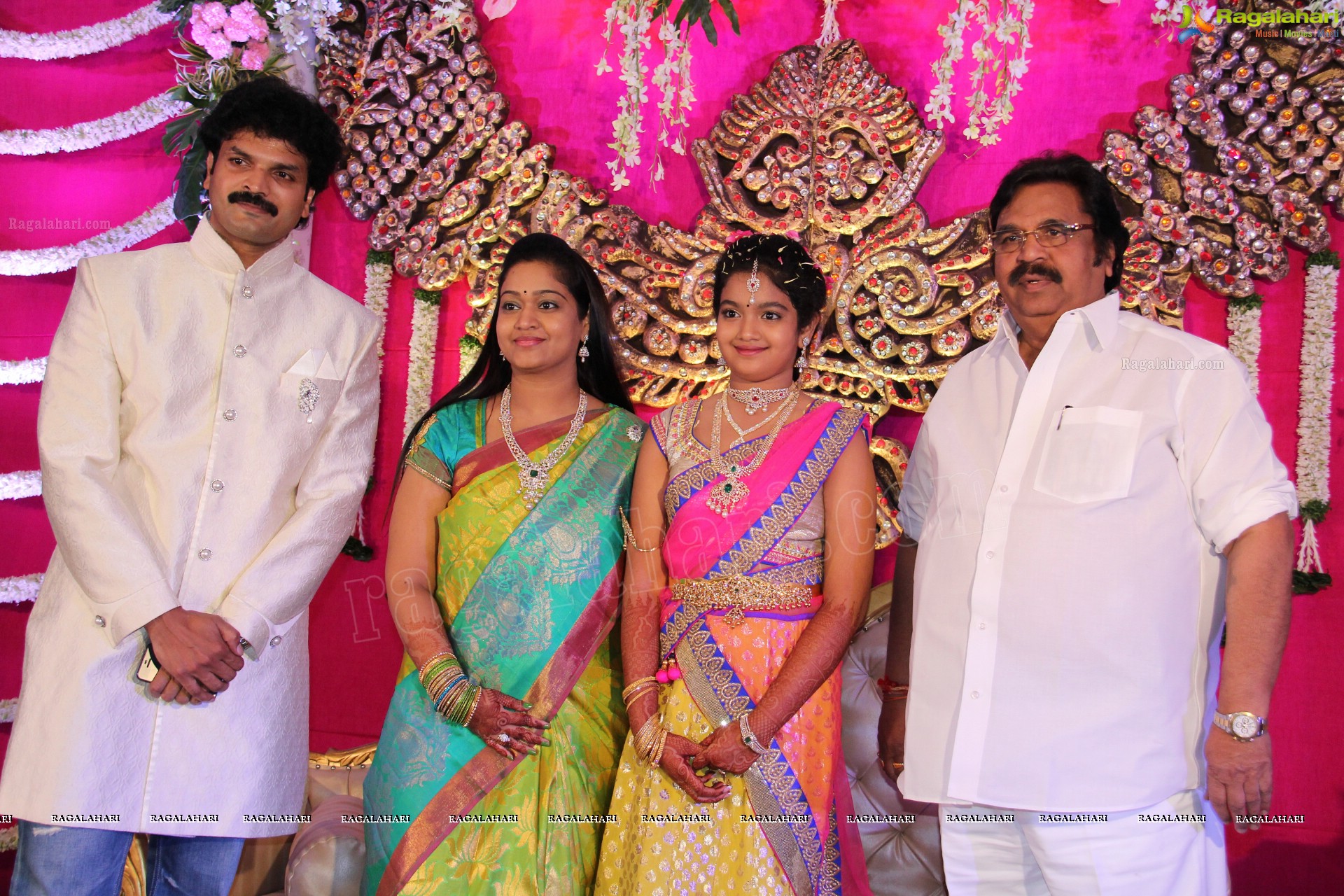 Dasari Narayana Rao's Granddaughter Anjali Half Saree Function at Avasa Hotel, Hyderabad