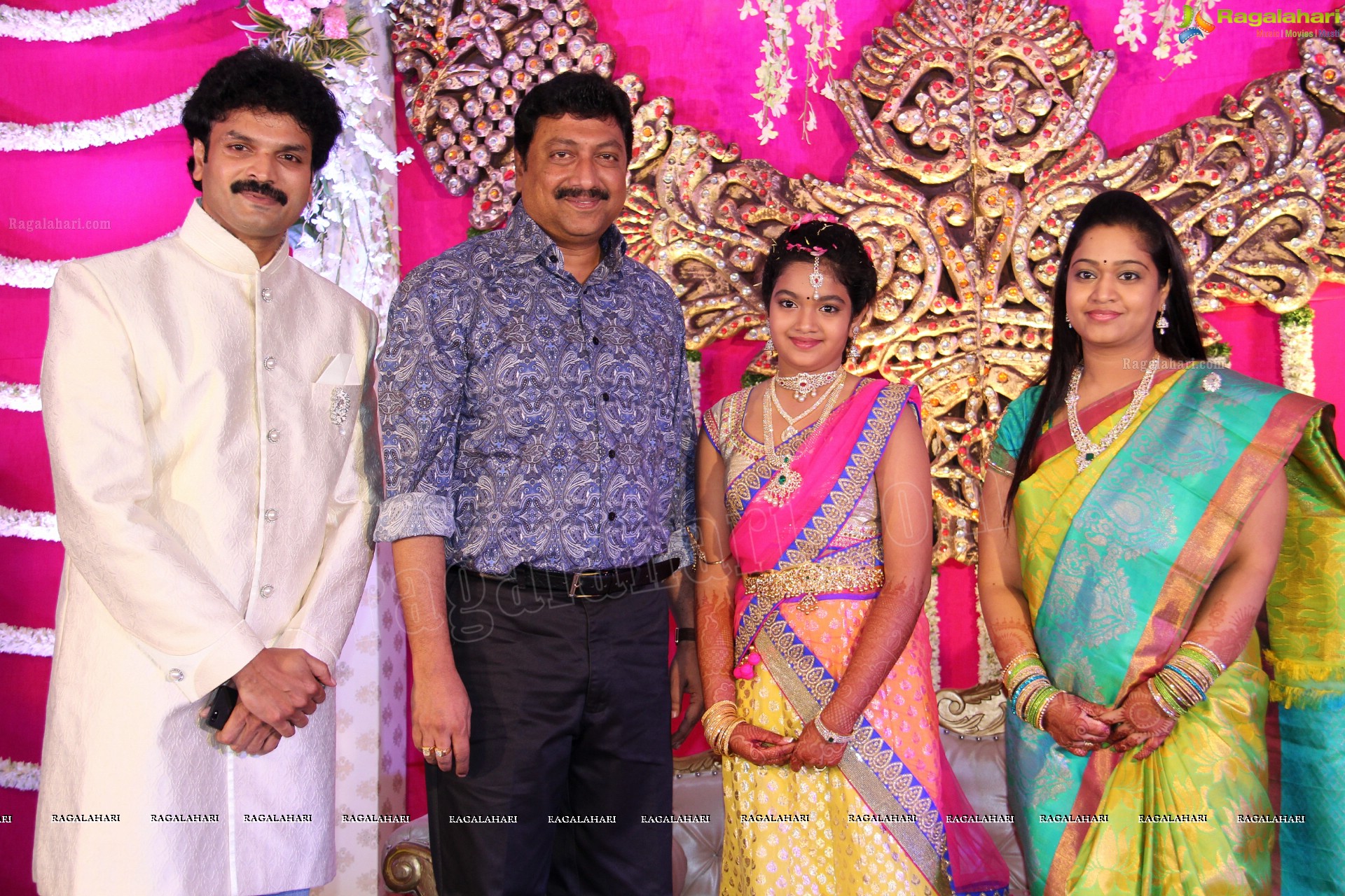 Dasari Narayana Rao's Granddaughter Anjali Half Saree Function at Avasa Hotel, Hyderabad