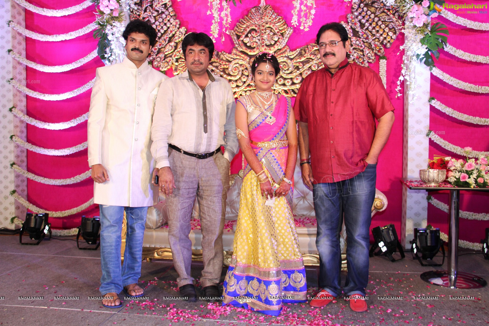 Dasari Narayana Rao's Granddaughter Anjali Half Saree Function at Avasa Hotel, Hyderabad