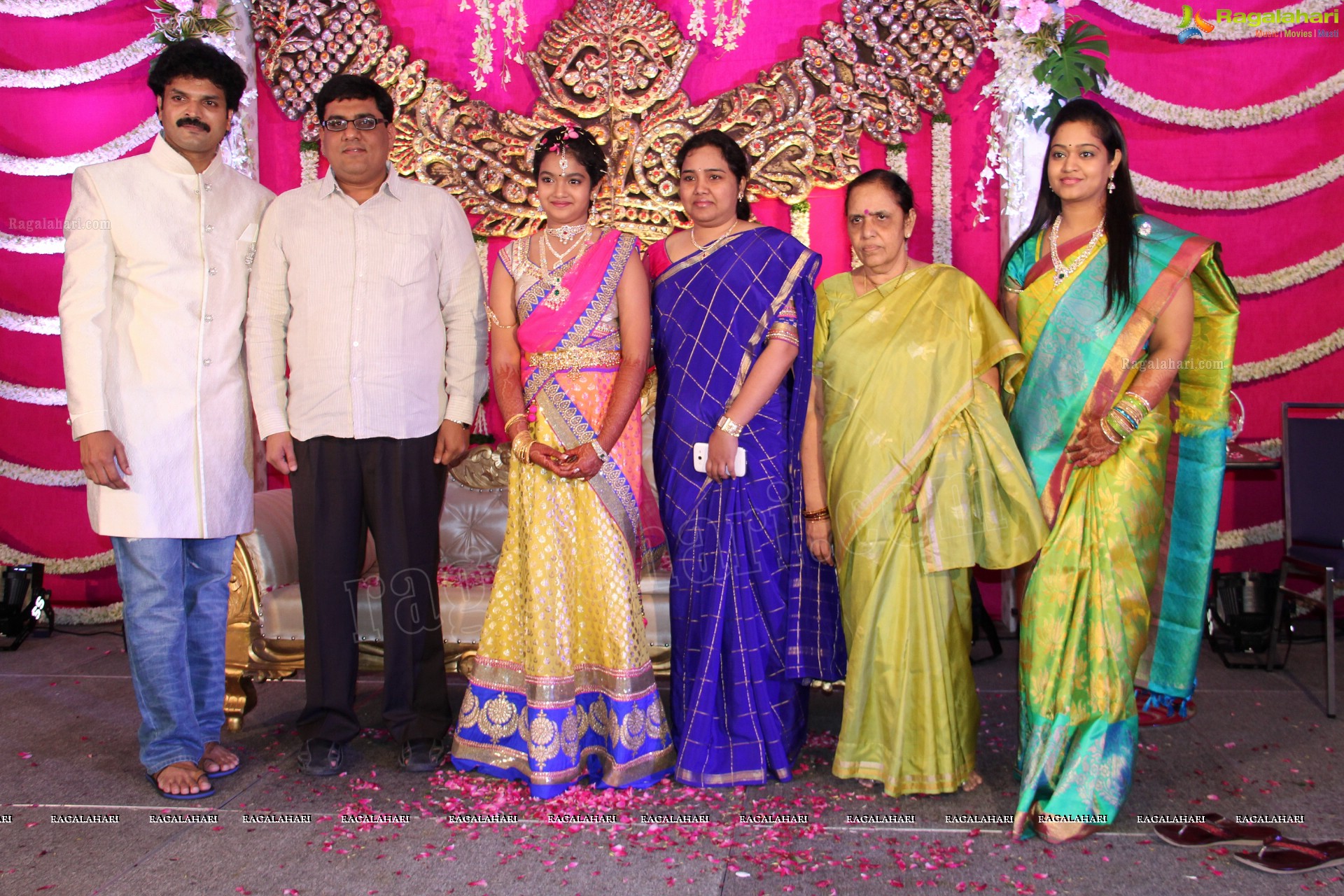 Dasari Narayana Rao's Granddaughter Anjali Half Saree Function at Avasa Hotel, Hyderabad