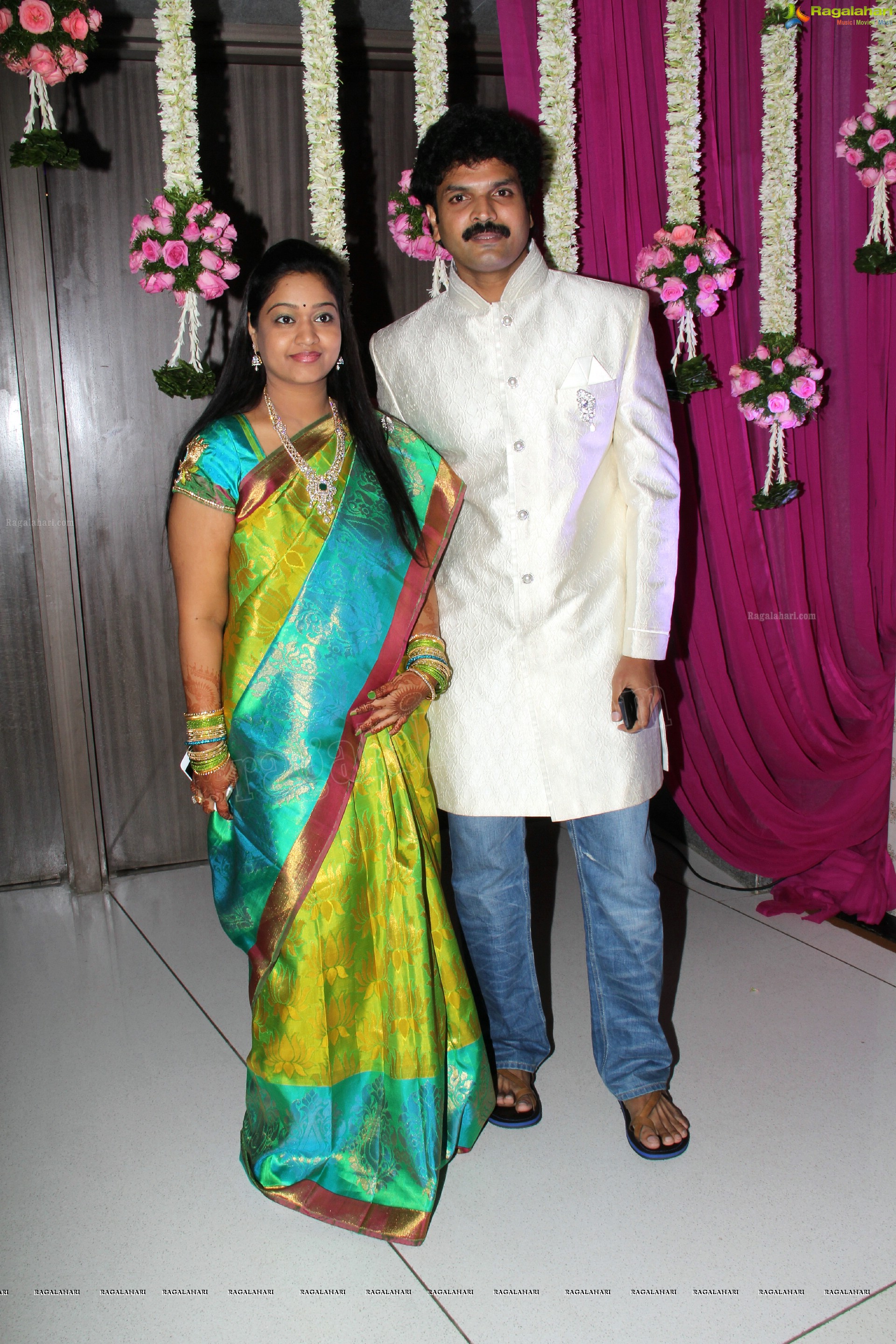 Dasari Narayana Rao's Granddaughter Anjali Half Saree Function at Avasa Hotel, Hyderabad