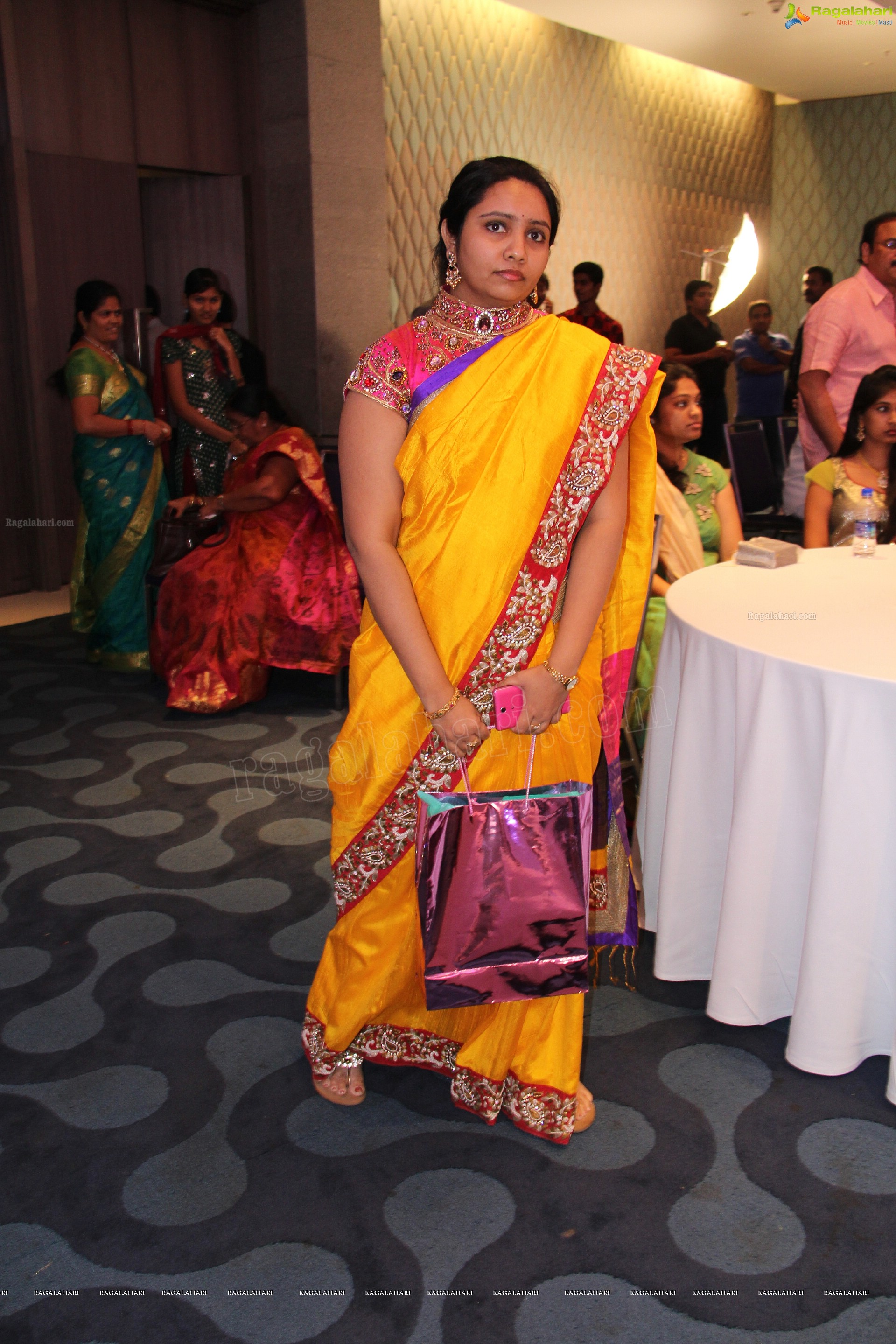 Dasari Narayana Rao's Granddaughter Anjali Half Saree Function at Avasa Hotel, Hyderabad