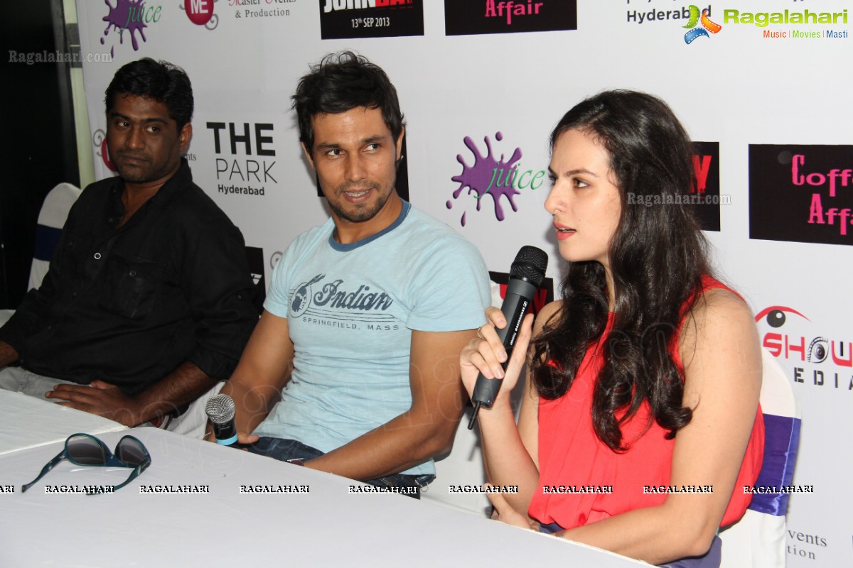 'John Day' Press Conference at Coffee Affair Lounge, Hyderabad