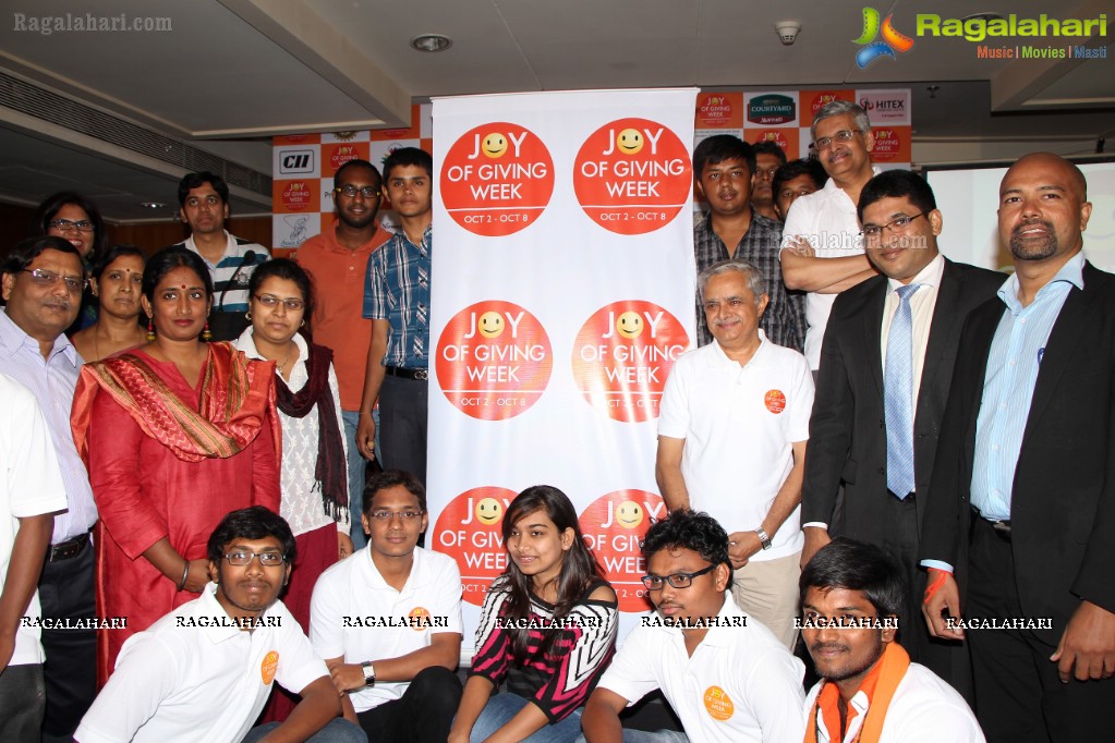 Joy of Giving 5th Edition Curtain Raiser, Hyderabad