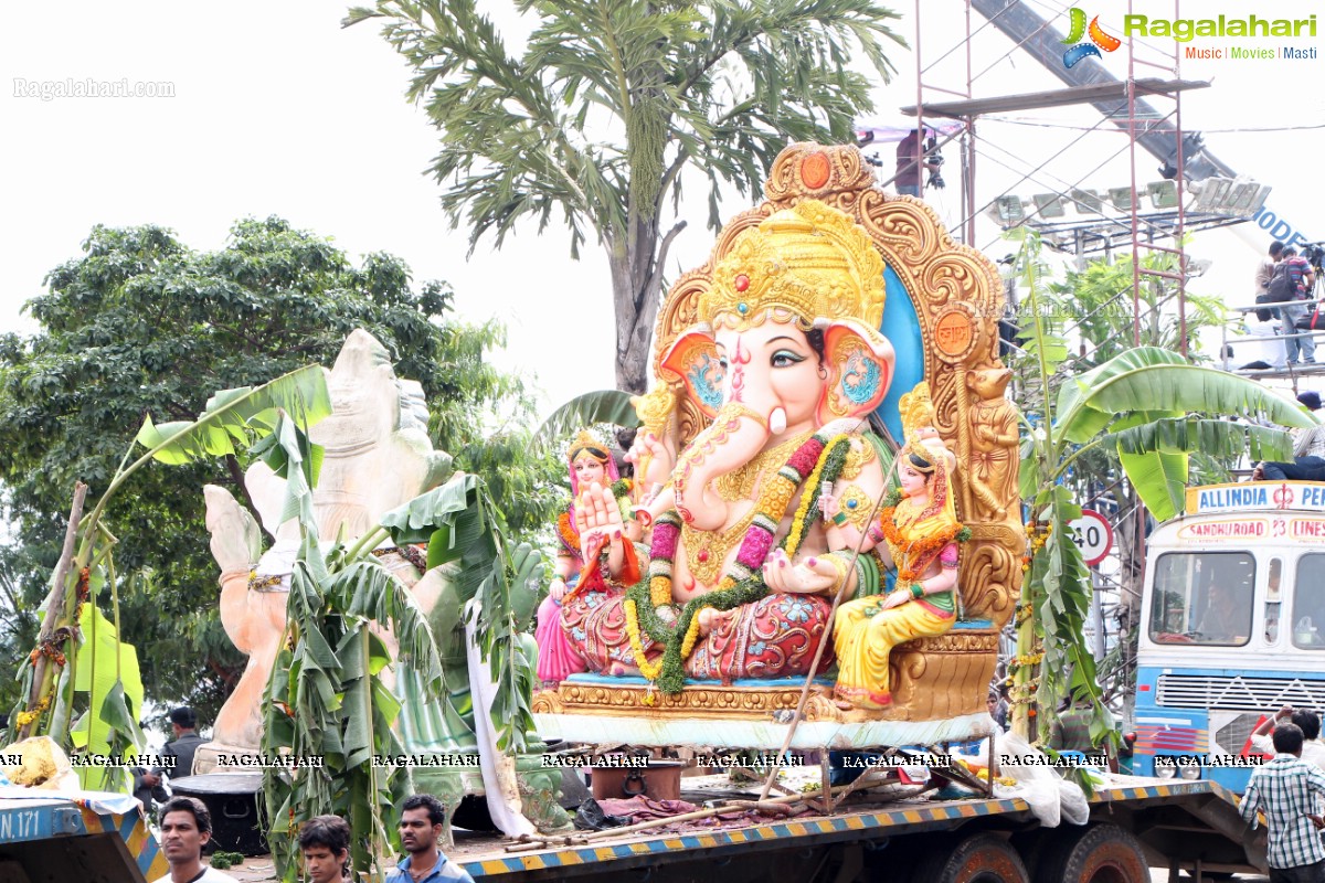 Khairatabad Ganesh Nimajjanam 2013