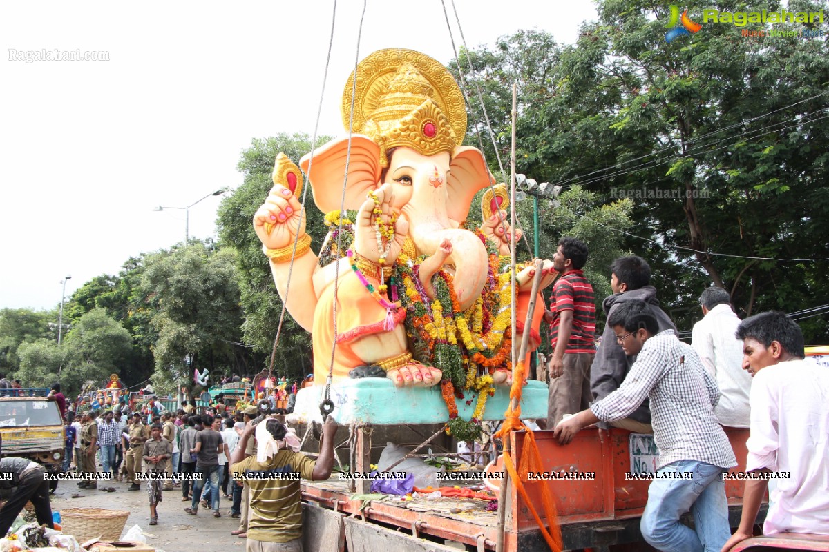 Khairatabad Ganesh Nimajjanam 2013