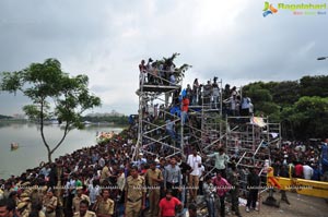 Khairatabad Ganesh Idol 2013 Immersion