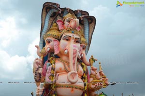 Khairatabad Ganesh Idol 2013 Immersion