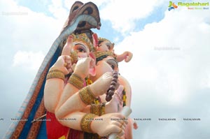 Khairatabad Ganesh Idol 2013 Immersion