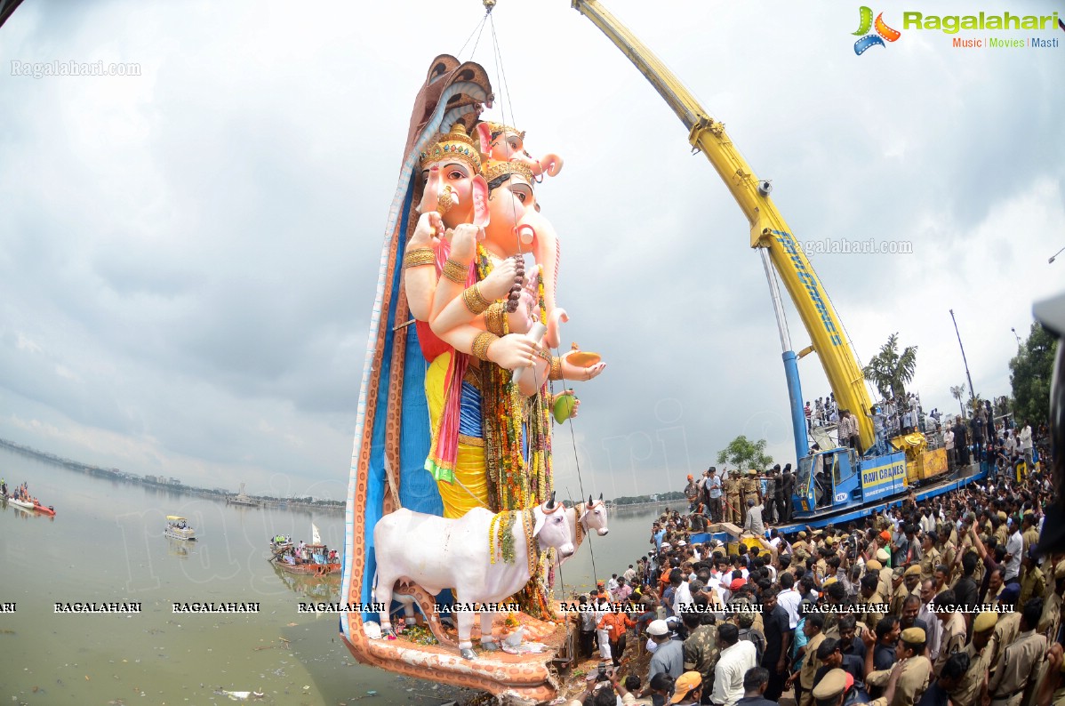 Khairatabad Ganesh Nimajjanam 2013