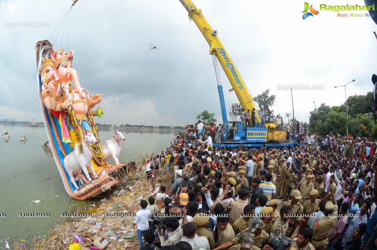 Khairatabad Ganesh Nimajjanam 2013