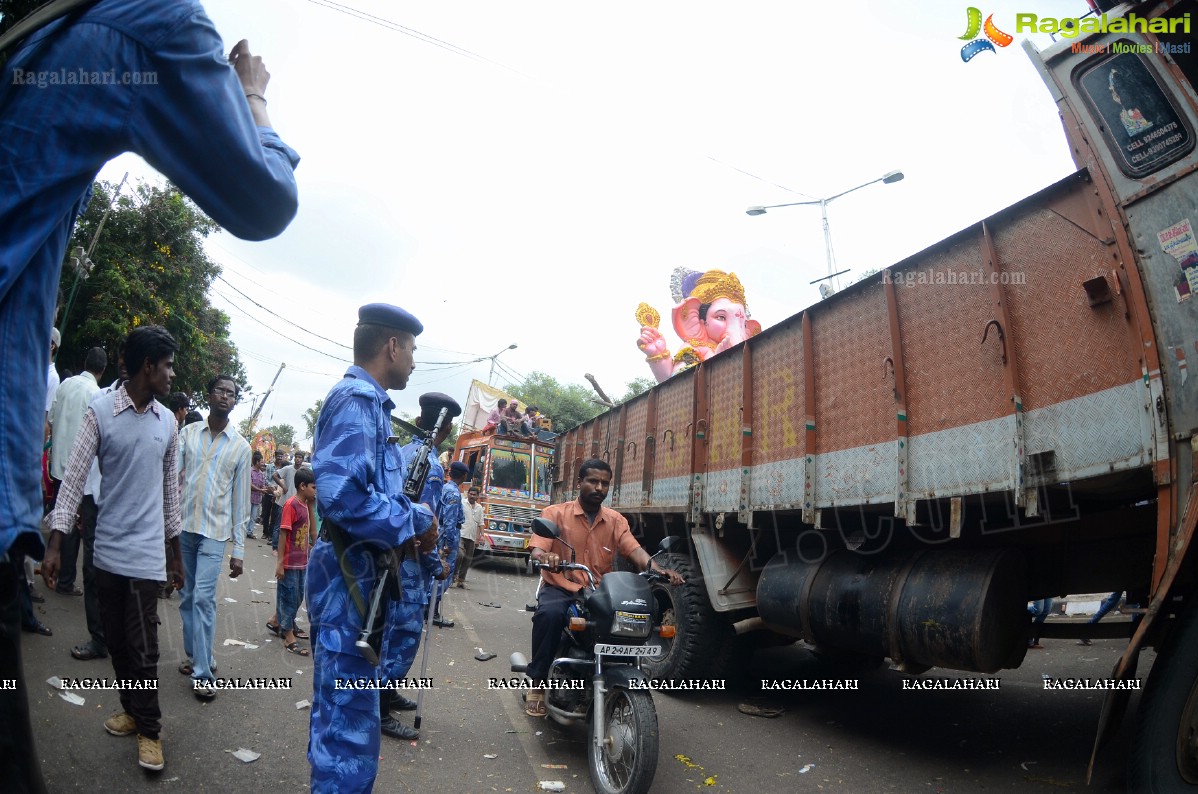 Khairatabad Ganesh Nimajjanam 2013