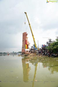 Khairatabad Ganesh Idol 2013 Immersion