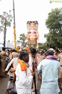 Khairatabad Ganesh Idol 2013 Immersion