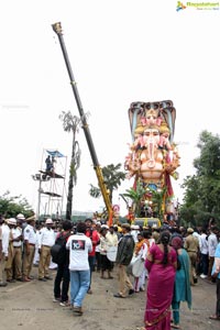 Khairatabad Ganesh Idol 2013 Immersion