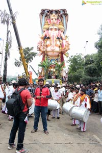 Khairatabad Ganesh Idol 2013 Immersion