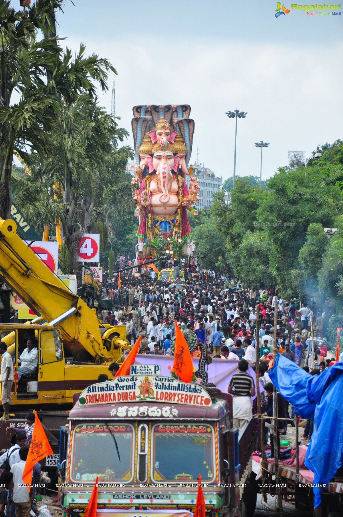 Khairatabad Ganesh Nimajjanam 2013