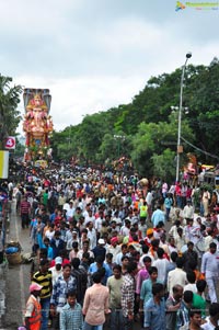 Khairatabad Ganesh Idol 2013 Immersion