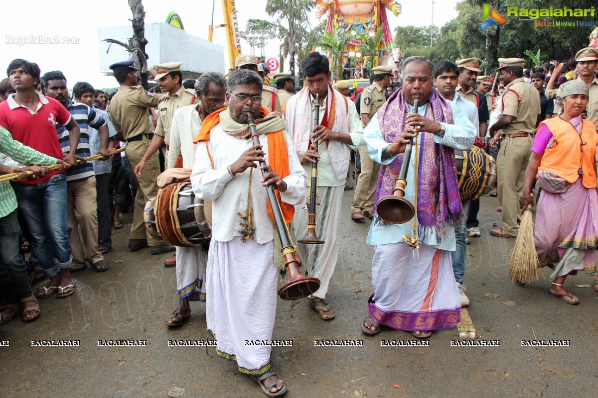 Khairatabad Ganesh Nimajjanam 2013