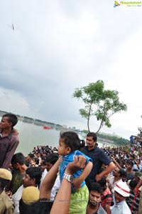 Khairatabad Ganesh Idol 2013 Immersion