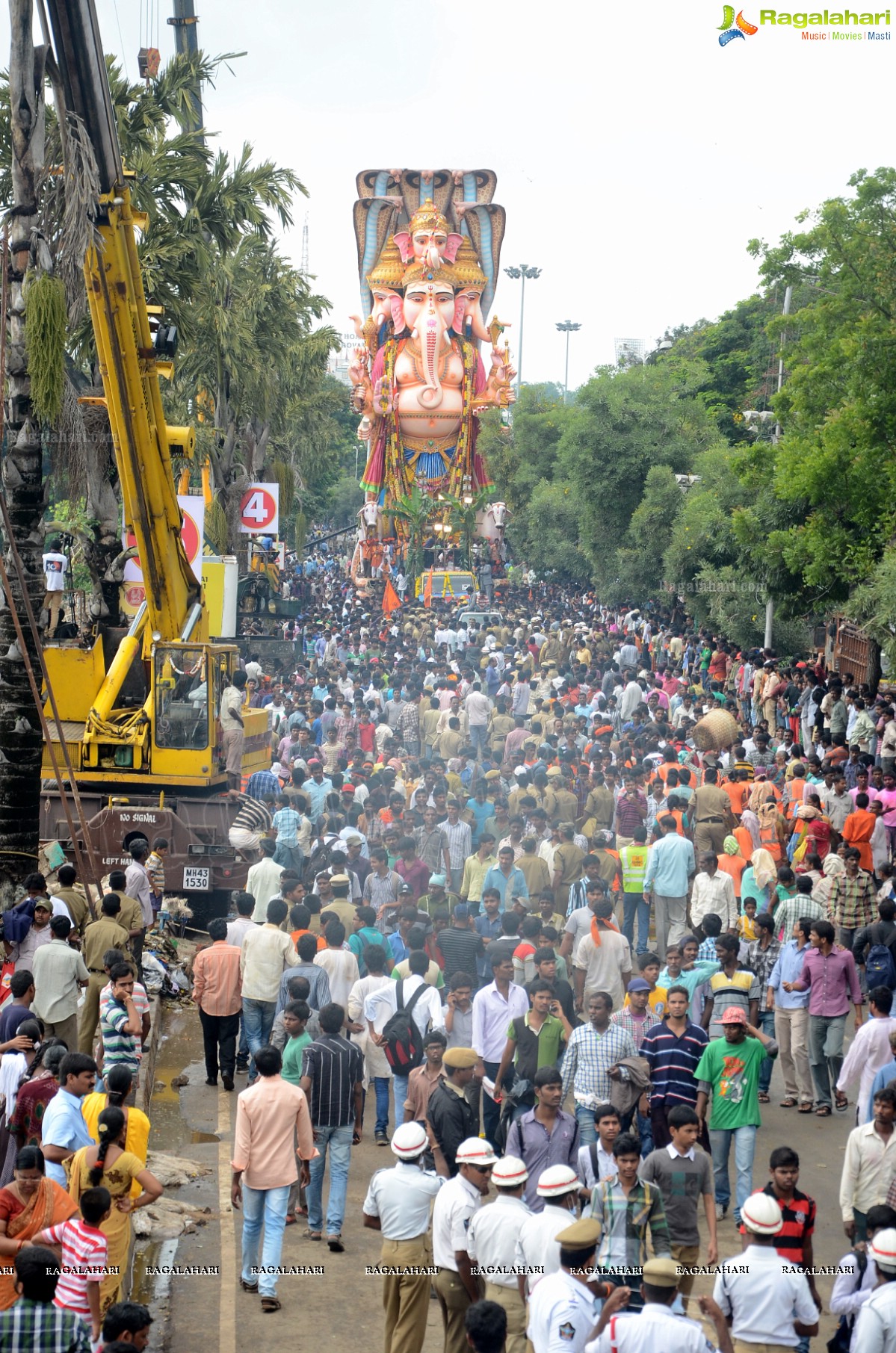 Khairatabad Ganesh Nimajjanam 2013