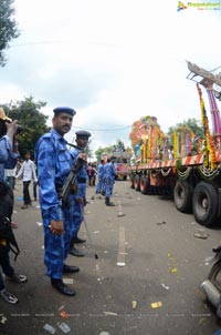 Khairatabad Ganesh Idol 2013 Immersion