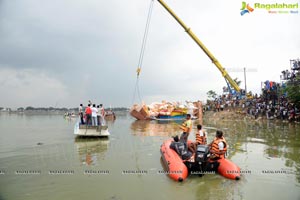 Khairatabad Ganesh Idol 2013 Immersion