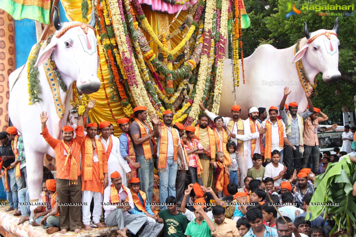 Khairatabad Ganesh Nimajjanam 2013