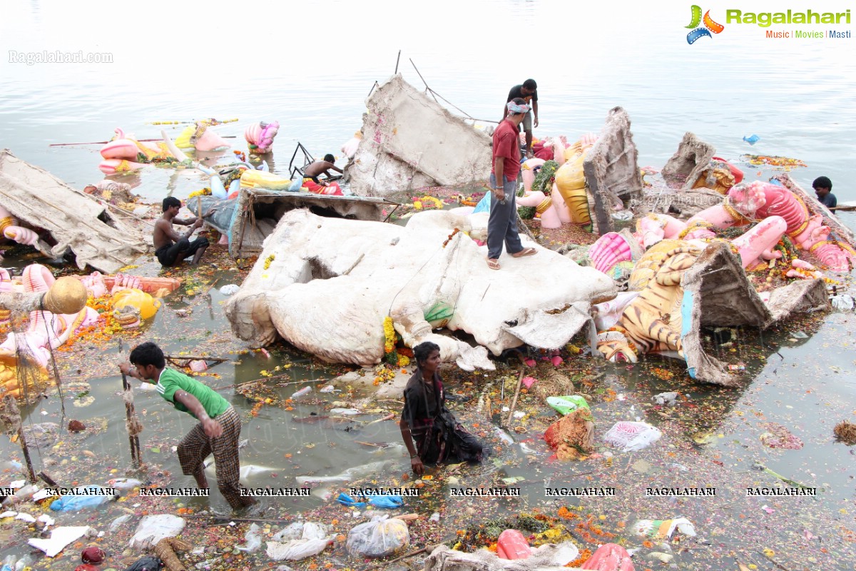 Khairatabad Ganesh Nimajjanam 2013