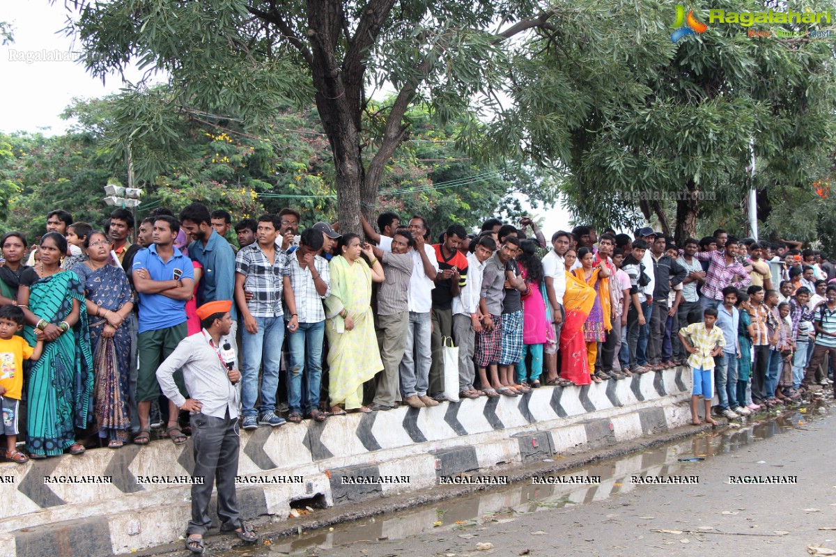 Khairatabad Ganesh Nimajjanam 2013