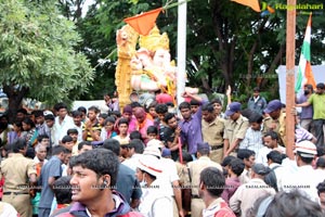 Khairatabad Ganesh Idol 2013 Immersion